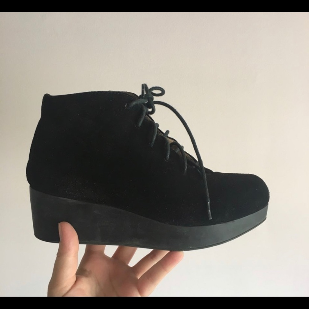Jeffrey Campbell Suede Platform Boots